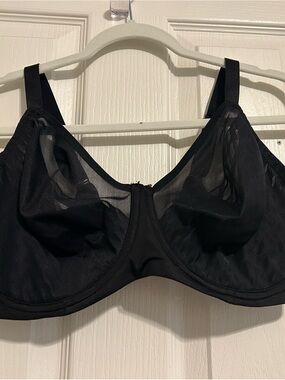Wacoal Black Sheer Underwire Bra